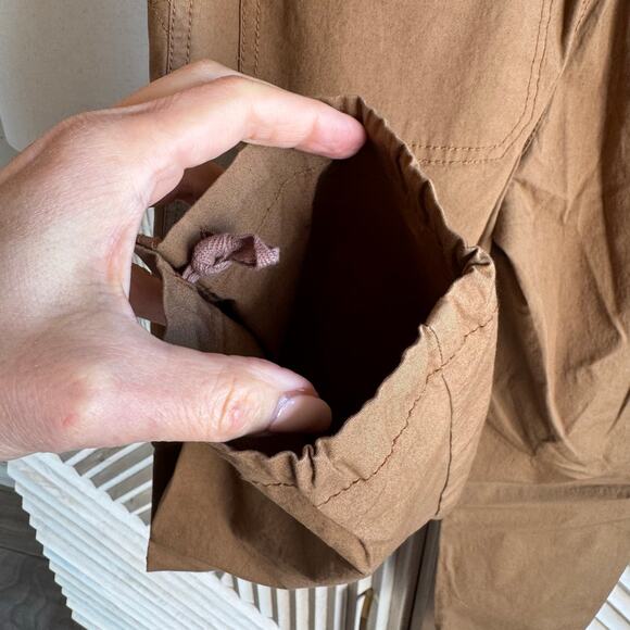 Sanctuary Women’s Rebel Crop Stretch Cotton Cargo Pants Brown Size 28 NWOT - Picture 5 of 10